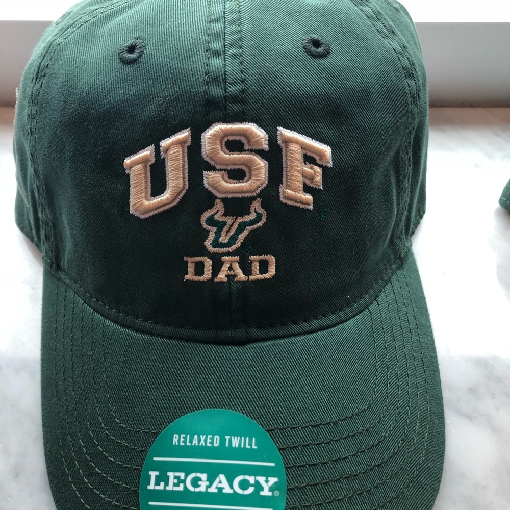 Green USF University of South Florida Dad Hat